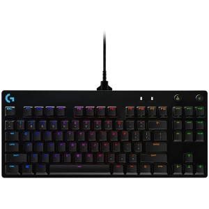 Logitech G Pro Backlit Mechanical GX Blue Clicky Gaming Keyboard - English-open box