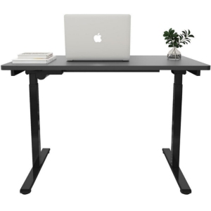 Electric Height Adjustable Standing Desk Frame, Ergonomic Sit Stand Up Desk for 39-63 inch TableTops (Frame Only)