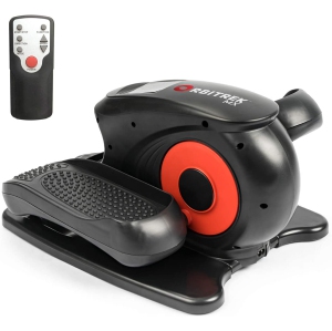 ORBITREK MX - Motorized Seated Under Desk Elliptical Machine | Compact Foot Pedal Fitness Trainer