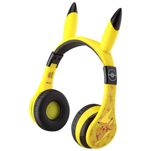 KIDdesigns Casque Bluetooth Enfant à Réduction de Bruit - Pokemon