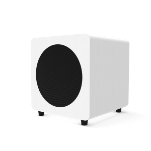 Kanto SUB8VMW 8-inch Sealed 300W Powered Subwoofer, Matte White