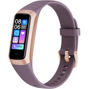 Ultrend Multex Fitness Tracker Watch with Heart Rate Monitor & Sleep Tracking – Connected GPS – Purple