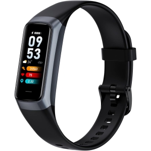 Ultrend Multex Fitness Tracker Watch with Heart Rate Monitor & Sleep Tracking – Connected GPS – Black