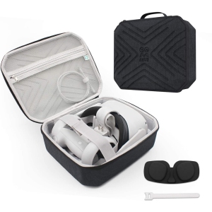Hard Carrying Case for Oculus Quest 2 VR Gaming Headset and Controllers - axGear