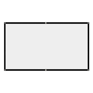 Projection Screen 120 Inch 16:9 HD Foldable Anti-Crease Portable Outdoor Indoor Projector Movies Screen - axGear