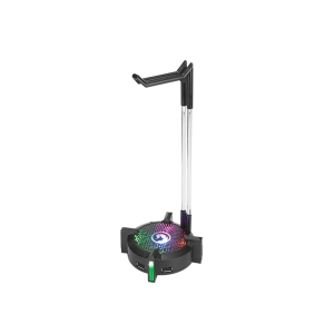 Marvo HZ04 RGB Lighting Premium Headset Stand with 4 X USB ports