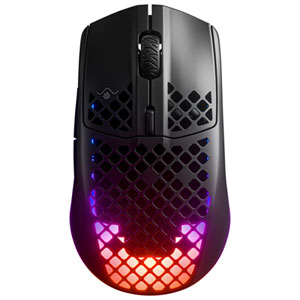 Souris de jeu optique Bluetooth SteelSeries Aerox 3 Édition 2022 18000 DPI - Noir