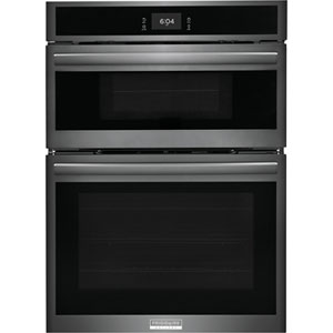 Frigidaire Gallery 30" 5.3 Cu. Ft. True Convection Electric Wall Oven (GCWM3067AD) - Black Stainless