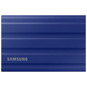 Samsung T7 Shield 1TB USB 3.2 External Solid State Drive (MU-PE1T0R/AM) - Blue