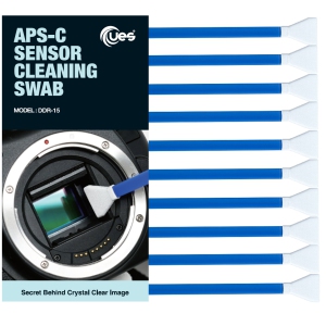 UES DDR15 DSLR or SLR Digital Camera Cleaning Swabs for APS-C Sensors Cleaning (10 X 16mm Sensor Cleaning Swabs)