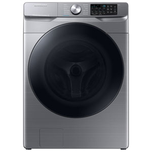 Samsung 5.2 Cu. Ft. (IEC) Front Load Washer with Super Speed, Steam and Wi-Fi - Energy Star (WF45B6300AP/US) - Platinum