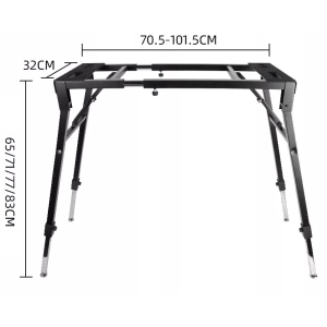 Kunova Foldable Portable Platform Multi-Purpose Keyboard Mixer Stand