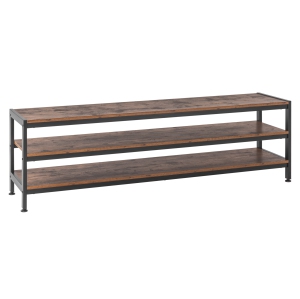 Duramex (TM) Meuble TV, Cabinet TV allongé, Console, Table basse Brun rustique 1600x400x500mm (63 po x 15,7 po x 19,7 po)