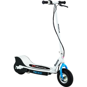 Razor E300 Electric Scooter White/Blue