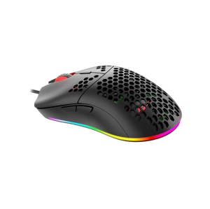 Havit MS1023 Wired RGB backlight Lightweight Honeycomb Shell design, 6400DPI, Programmable Gaming Mouse_Black