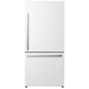 Hisense 32" 17.2 Cu. Ft. Counter-Depth Bottom Freezer Refrigerator (RB17A2CWE) - White