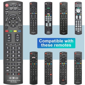 Universal Replacement Lost Remote Control for Almost All Panasonic and Smart TV N2QAYB000485 N2QAYB000100