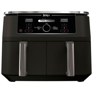 Ninja Foodi 4-in-1 Dual Zone Air Fryer - 9.46kg/10Qt - Black - Only at Best Buy