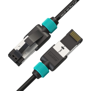 [Tested with Versiv CableAnalyzer] Cat7 Ethernet Patch Cable -15 FT (2 Pack) 10G Double Shielded RJ45 S/FTP |