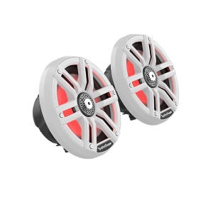 Rockford Fosgate M2-65 M2 Series 6-1/2" Colour-Optix marine 2-way speakers -White (Pair)