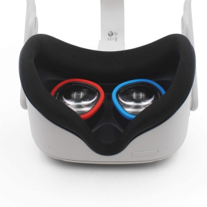 Lens Anti-Scratch Ring Protecting Myopia Glasses from Scratching VR Headset Lens Compatible for Oculus Quest,