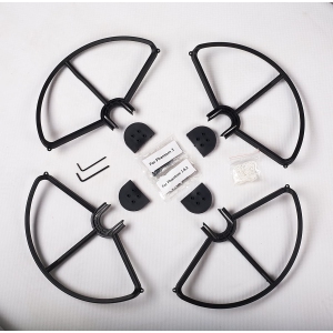 Snap On/Off Prop Guards 4 xBlack Compatible for DJI Phantom 1 & 2 Phantom 3 Tool Free Quick Release Quick