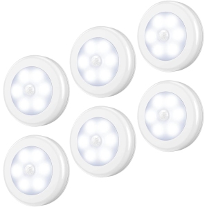 Motion Sensor Light, Cordless Battery-Powered LED Night Light, Stick-Anywhere Closet Lights Stair Lights, Safe