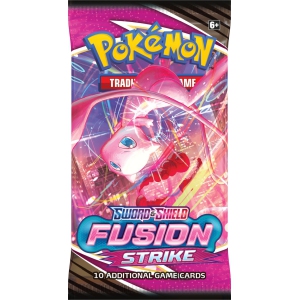Pokemon USA Pokemon Trading Card Game: Sword & Shield (SWSH8) Fusion Strike Booster Pack 10 cards per pack