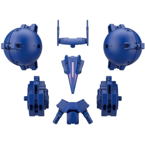 Bandai 30MM 1/144 Scale Model Kit: OP-27 Option Armor for High-Mobility Type (Cielnova Exclusive/Blue) 30 Minute Missions