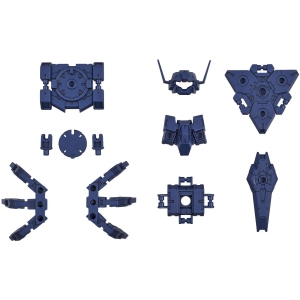 30MM 1/144 Scale Model Kit: OP-23 Option Armor for Commander (Rabiot Exclusive/Navy Blue) 30 Minutes Missions