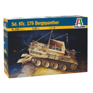 Italeri Models Sd. Kfz. 179 Bergepanther (285) 1:35 Scale Tank Plastic Model Kit