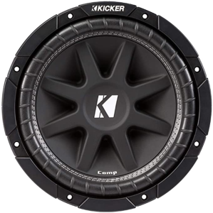 Kicker 43C124 12" 300W 4-Ohm COMP Series Car Audio Sub Subwoofer C12