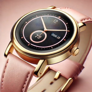 Ispektrum Smartini Mini 35.2mm Smartwatch with Calling, Heart Rate Monitor, and Multi-Sport Mode - Gold