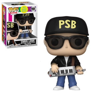 Funko Pop! Rocks Pet Shop Boys Vinyl Figure Chris Lowe #191 (SALE)