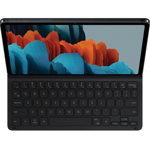 タブレット SAMSUNG - Galaxy Tab S7+ (5G) Book Cover KeyBoard Samsung Galaxy Tab S7 and S7 5G Book Cover Keyboard, EF