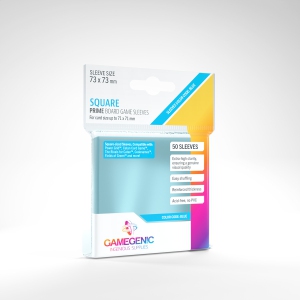 Gamegenic Prime Board Game Sleeves - Square (73mm x 73mm) 50 Sleeves per pack