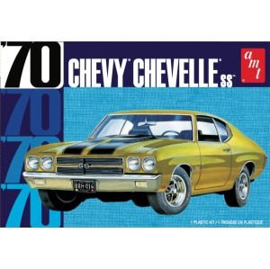 '70 Chevy Chevelle SS (AMT1143) 1:25 Scale Car Plastic Model Kit