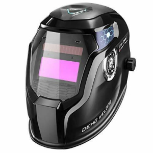 PRO Solar Powered Welding Helmet Auto Darkening Hood with Adjustable Wide Shade Range