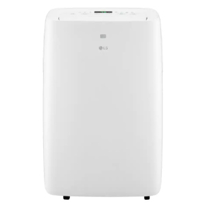 LG 3-in-1 Portable Air Conditioner - 10000 BTU (300 sq ft Coverage) - 52dB, Window Kit, Remote - White