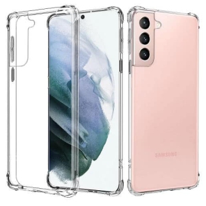 Samsung Galaxy S21 Clear Case Shockproof Tough Gel Transparent Air Cushion Heavy Duty Phone Back Cover