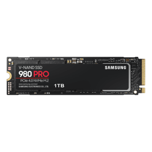 Samsung 980 PRO 1TB SSD PCIe 4.0 NVME M.2 SSD 7000MB/s Internal Solid State Drive (MZ-V8P1T0BW)