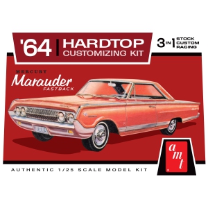 '64 Mercury Marauder Hardtop (AMT1294) 1:25 Scale Car Plastic Model Kit
