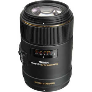Sigma 105mm f/2.8 EX DG OS HSM Macro Lens for Nikon AF Cameras 258306