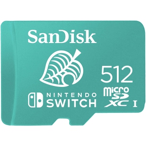 SanDisk 512GB microSDXC micro SD Card for Nintendo Switch SDSQXAO-512G-GN3ZN