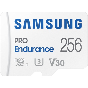 Samsung PRO Endurance 256GB microSDXC U3 Memory Card with Adapter MB-MJ256KA