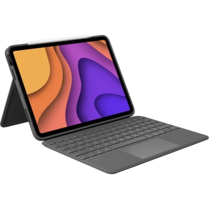 Logitech Folio Touch Keyboard/cover Case for iPad Air (4th Gen) - Oxford Gray