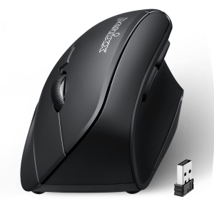 Wireless ADVANCED Ergonomic Vertical Mouse - 2.4 G - 1600 dpi - Right handed - Natural Ergonomic Vertical Design for Windows 7, 8, and 10