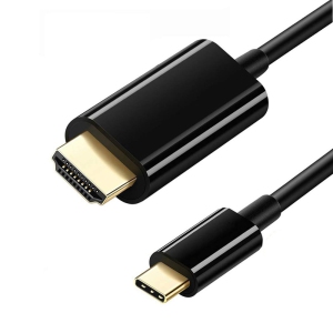 axGear USB-C to HDMI Cable 4K Video Converter Adapter 6Ft Type-C to HDMI Cord