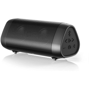 Bluetooth Speaker, Portable Wireless Speaker with 25Hrs Playtime, Rich Bass Stereo Sound, IPX7 Waterproof, Built-in Mic, Smo