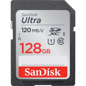 SanDisk 128GB Ultra SDXC Memory Card - (SDSDUN4-128G-GN6IN)